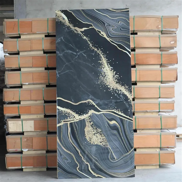 Enteryè miray PVC fèy mab ak nouvo desen